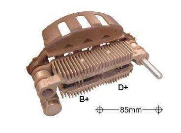 Placa Diodo Alternador Mitsubishi L200 MD611586