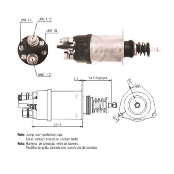 AUTOMATICO P/ CAT Cummins/Clark/CS 42MT 24V 1115657