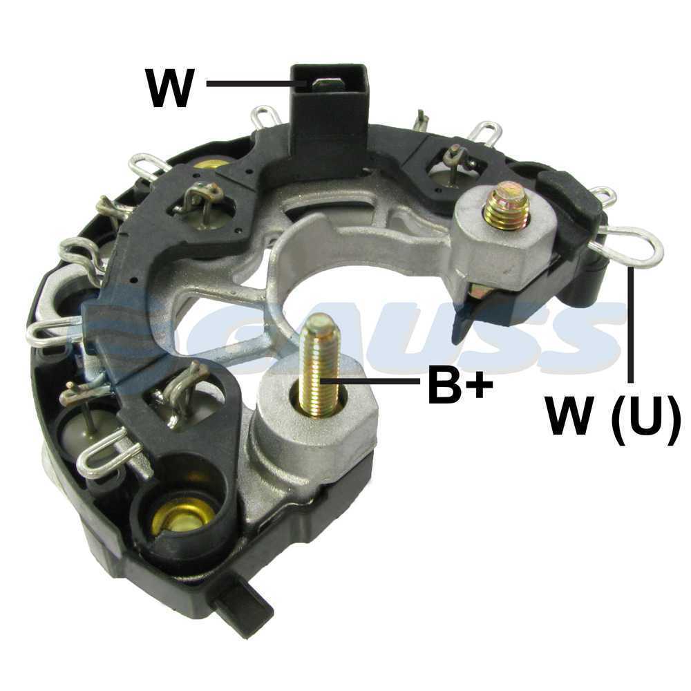 PLACA DIODO ALTERNADOR P/ F250 4000 350 120A F00M123252