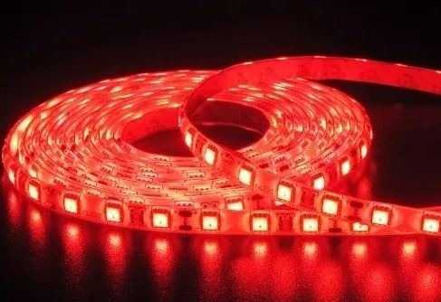 Fita LED 12V Vermelho Smd Rl 5 MTs