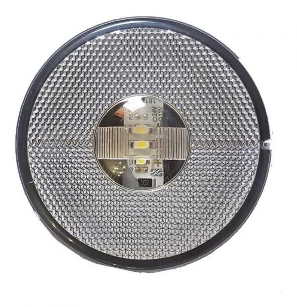 Lanterna Adapt. Lateral LED S/Suporte 65 mm Cristal