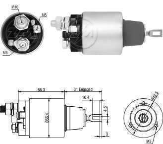 AUTOMATICO P/ MBB Ford/NH/Cargo D20 12V F000SH0209