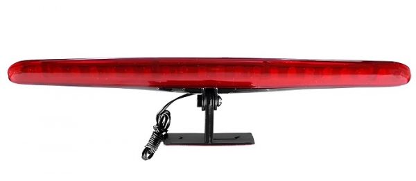 LANTERNA BREAK LIGHT 26 CM 20 LEDS 12V VERMELHO