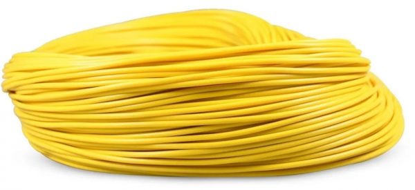 Cabo Flexivel Fio 10 Amarelo (Rolo 100 MTs)