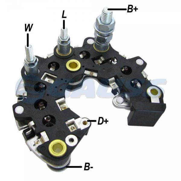 PLACA DIODO ALTERNADOR P/ Iskra Tratores 135A 16903507