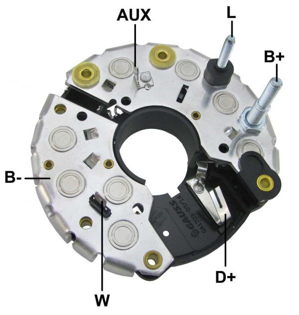 Placa Diodo Alternador Volvo 100A Bosch 1127320716