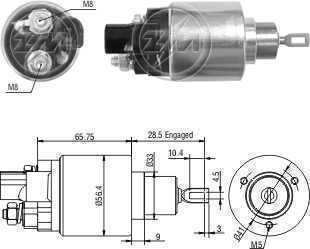 Automatico Toyota Corolla 99/.. Bosch 12V F000AL0106