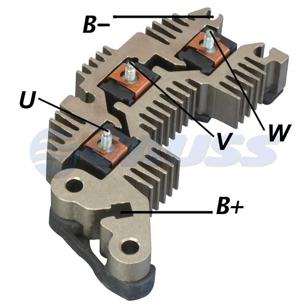 Placa Diodo Alternador Omega Vectra 140A Delco 10457160