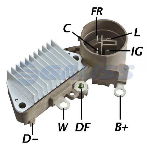 Regulador Voltagem Honda Civic Nippondenso 12V 31100PT3A52