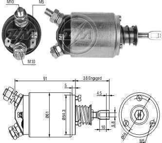 AUTOMATICO P/ Agrale/Valmelt 110/68/85 Bosch 12V 9330081008