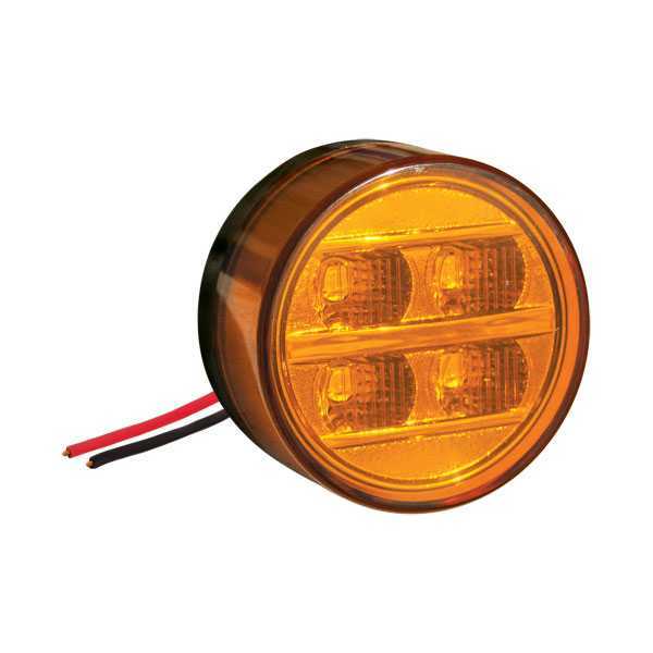 Lanterna dianteira Onibus Apache 4 LED