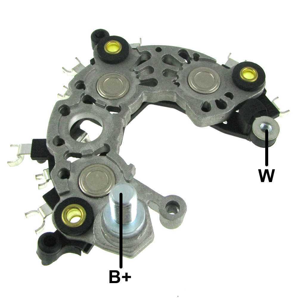 PLACA DIODO ALTERNADOR P/ STRADA PUNTO PALIO UNO 110A