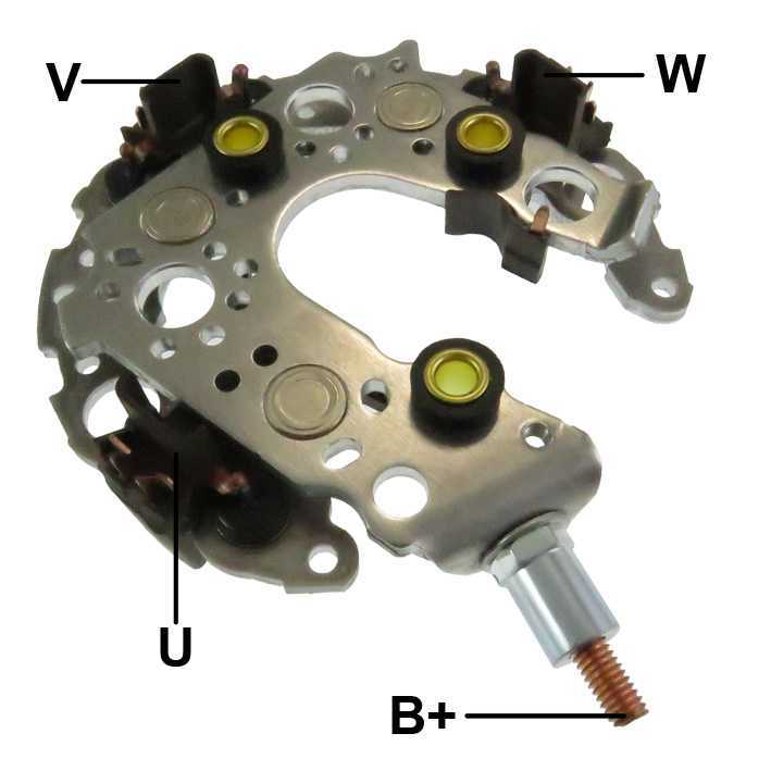 PLACA DIODO ALTERNADOR P/ TOYOTA COROLLA 1.8 120A 1042107020
