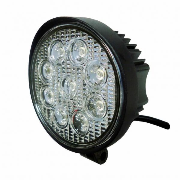 Farol Aux. LED 9 LEDs Branco Bivolt 27W