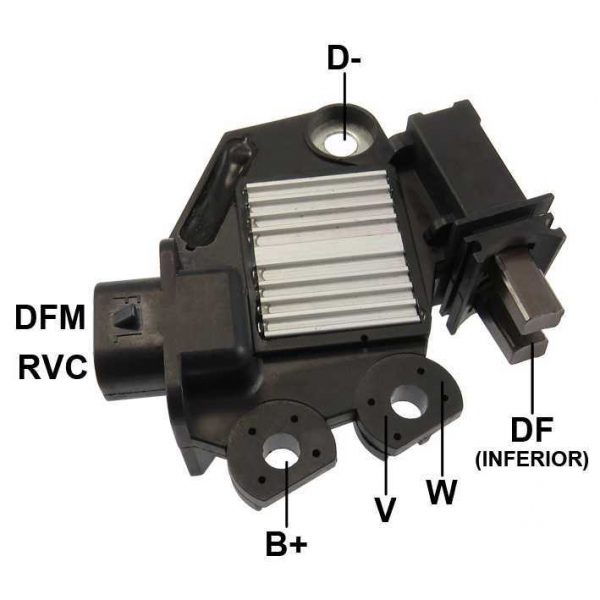 REGULADOR VOLTAGEM P/ Corsa Classic 14 Agile Montana 12V