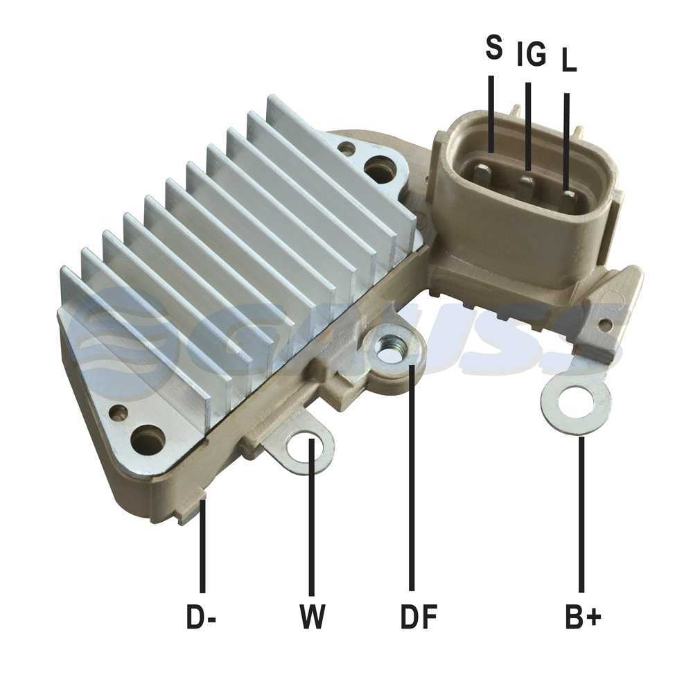 Regulador Voltagem Toyota Tercel 1.5 12V Denso 1012112130