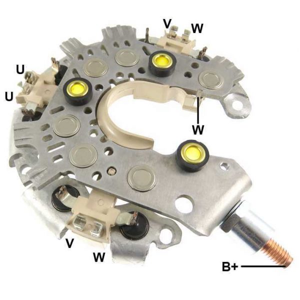 PLACA DIODO ALTERNADOR P/ BMW Z4 528I 328I 428I 12V 170A