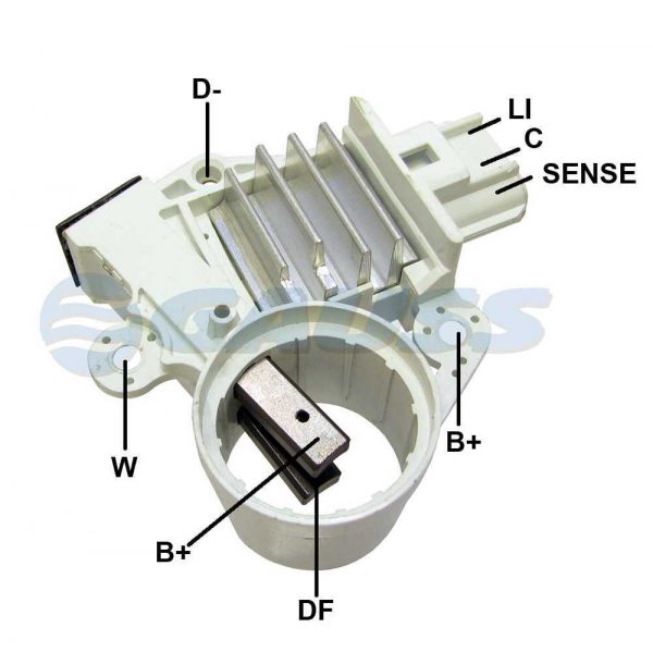 REGULADOR VOLTAGEM P/ Ford Mustang 12V 10300AB