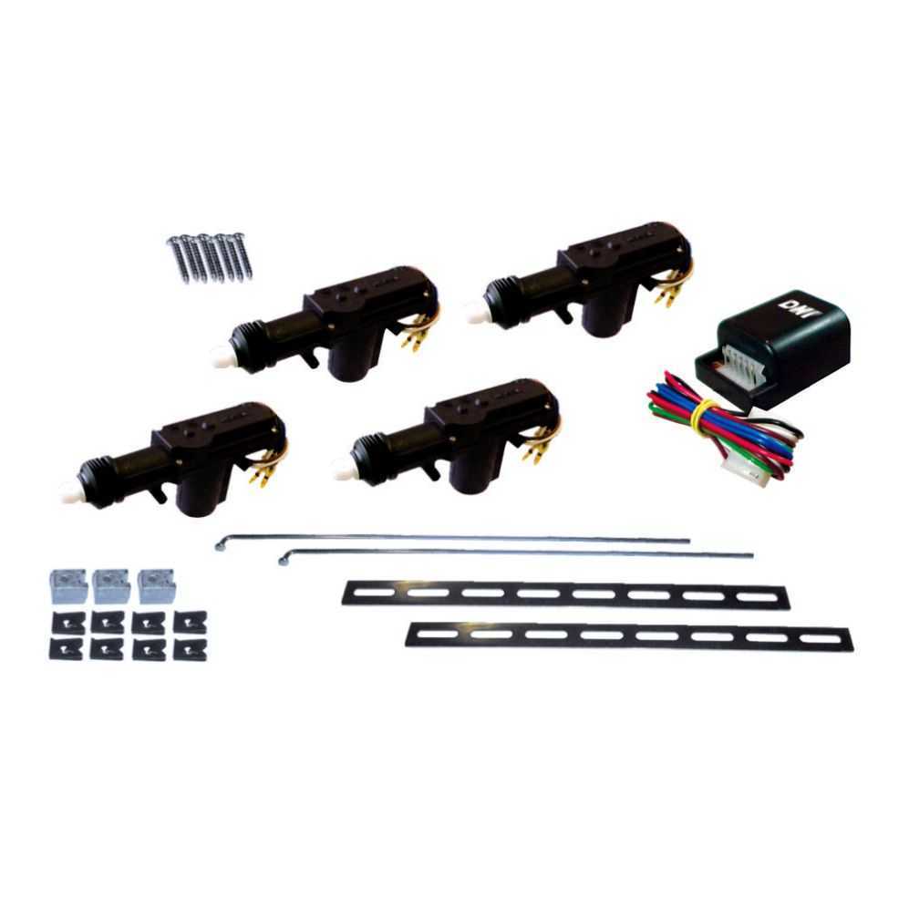 KIT TRAVA ELETRICA 4 PORTAS 12V