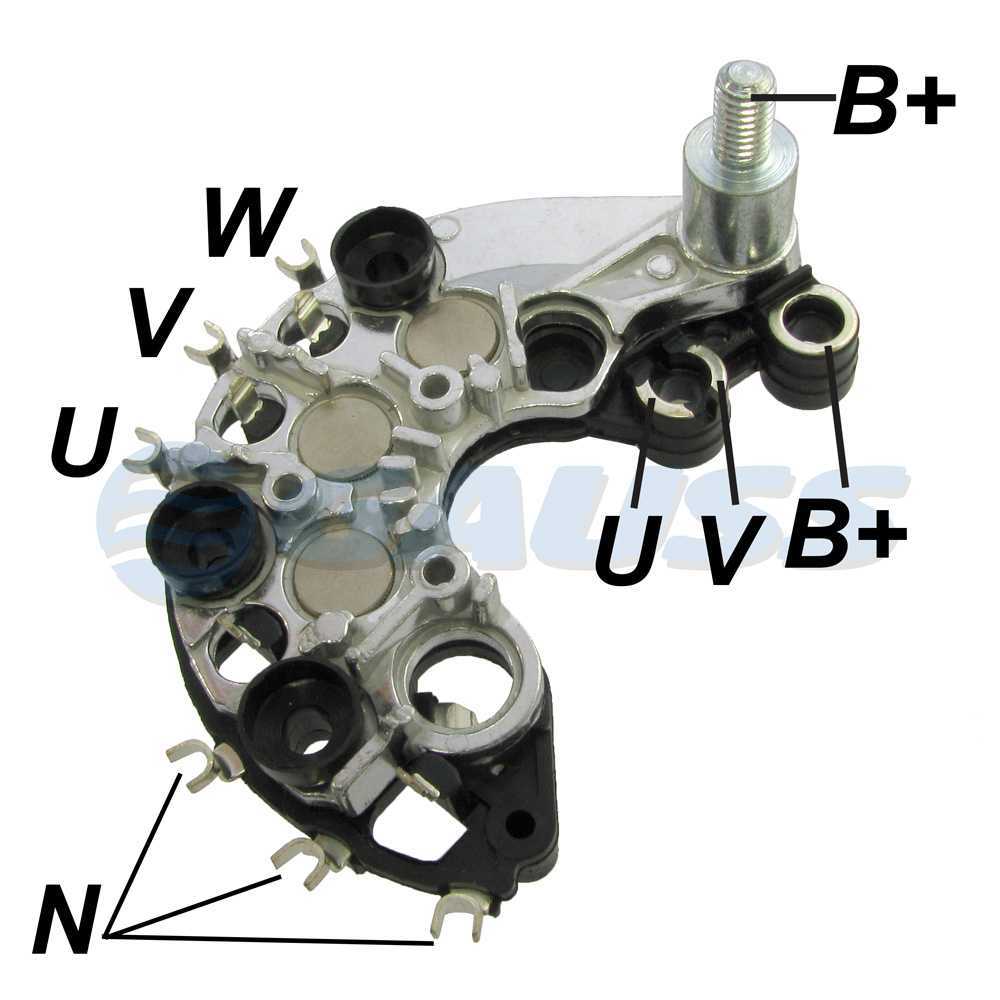 PLACA DIODO ALTERNADOR P/ VW FOX POLO 120A 439445
