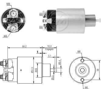 AUTOMATICO P/ Mitsubishi Lancer Galanterna 12V M000T20672