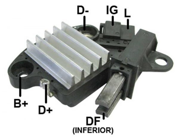 REGULADOR VOLTAGEM P/ Chery Qq Qq3 Face 12V 3701AAA