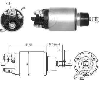 AUTOMATICO P/ CS/NH/Valtra Iskra 12V 82019471