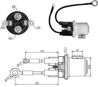 AUTOMATICO P/ VLV Vm 24V Mitsubishi M009T62671