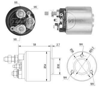 AUTOMATICO P/ MBB Ssangyong Sprinter 12V Valeo 502326