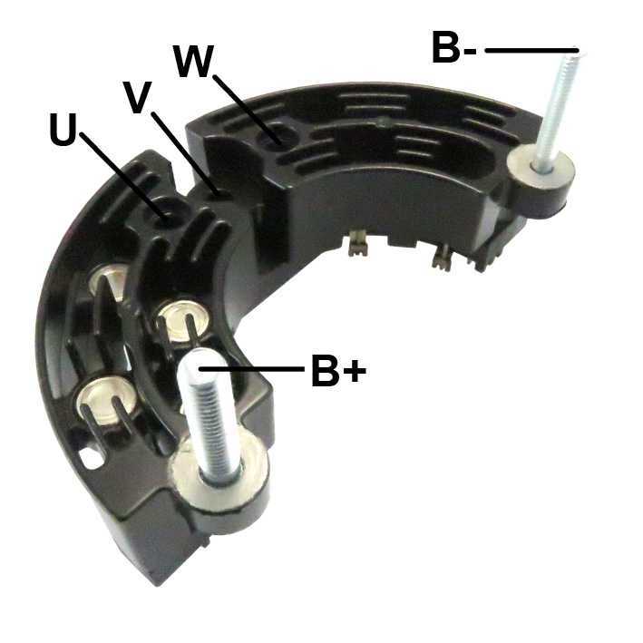 PLACA DIODO ALTERNADOR P/ VOLARE V8 CUMMINS 110A