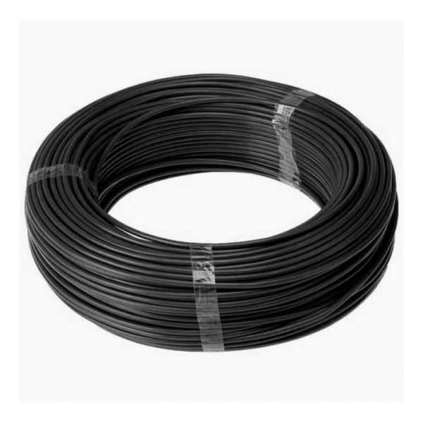CABO FLEXIVEL FIO 18 PRETO (ROLO 100MT)