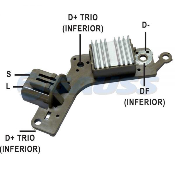 REGULADOR VOLTAGEM P/ MITSUBISHI CAMINHAO 24V A004T40286