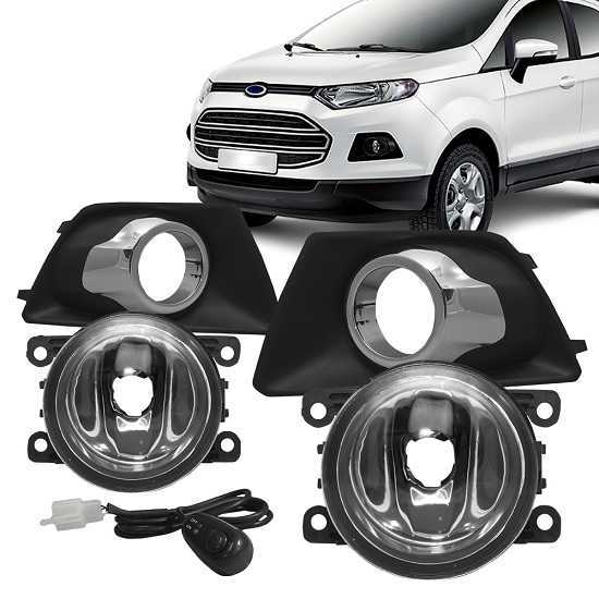 Kit Farol Aux. Ford Ecosport 13/16 C/Interruptor Universal