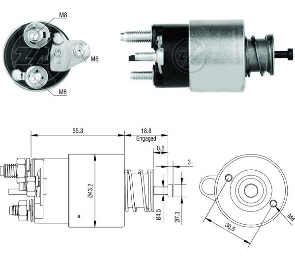 AUTOMATICO P/ Renault MBB Sandero Duster Oroch Vito 501732