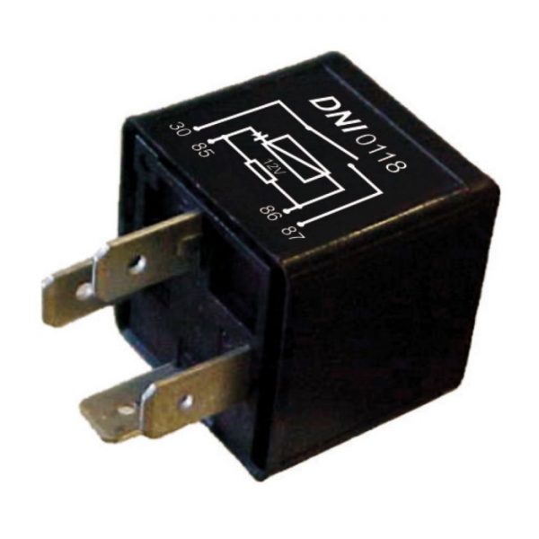 RELE AUXILIAR P/ Ford 4 Terminais C/Diodo E Resistor