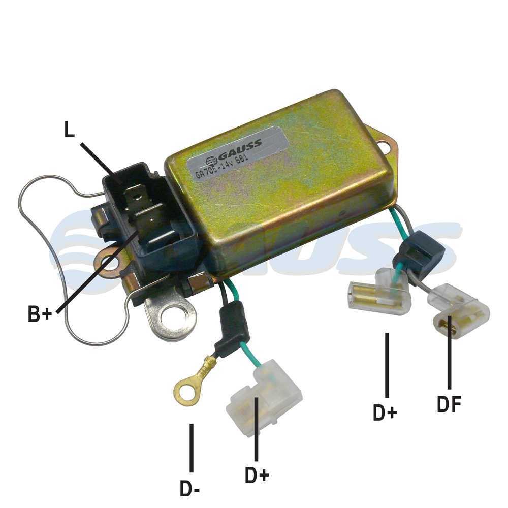 REGULADOR VOLTAGEM P/ FORD GOL ESCORT VOYAGE 12V 55A