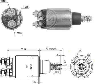 AUTOMATICO P/ Bosch NH/Fiat Tratores 12V 2339402140