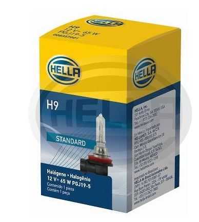 Lampada Farol H9 12V 65W Hella