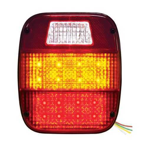 Lanterna Traseira Ford/ Marmitao LED Bivolt S/Vigia