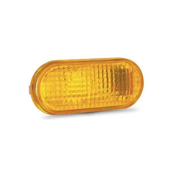 Lanterna dianteira Lateral Caminhao LED Bivolt Amarelo