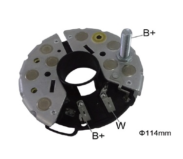 Placa Diodo Alt. Iskra Case 580/590/New Holand 105A 11204060