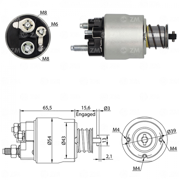 AUTOMATICO P/ Ford F150 Expedition Navigator 12V 1217130A