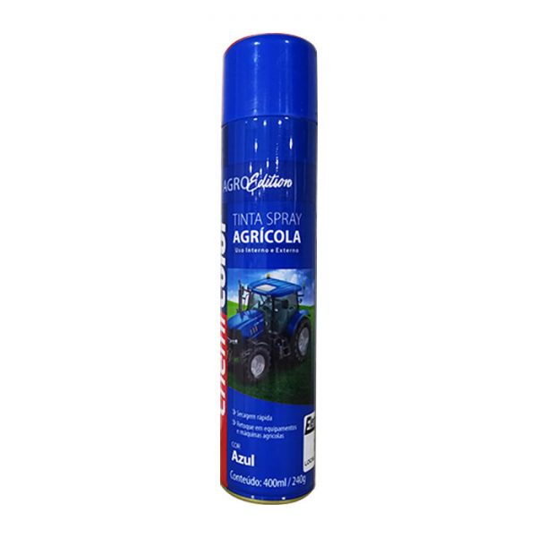 Tinta Chemicolor 400Ml Agricola Azul Ford