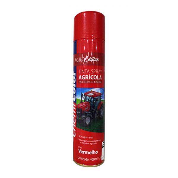 Tinta Chemicolor 400Ml Agricola Vermelho Mf