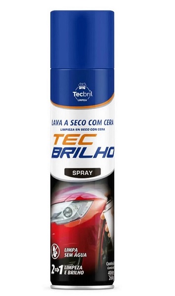 Lava Auto Seco C/Cera Spray 400Ml
