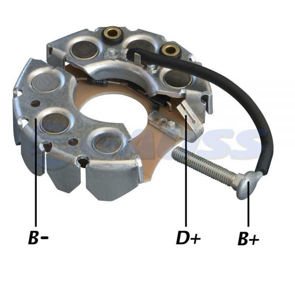 PLACA DIODO ALTERNADOR P/ Brasilia Kombi 55A 9121080595