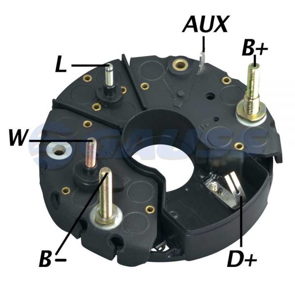 Placa Diodo Alternador Scania 105A Bosch 1127320977