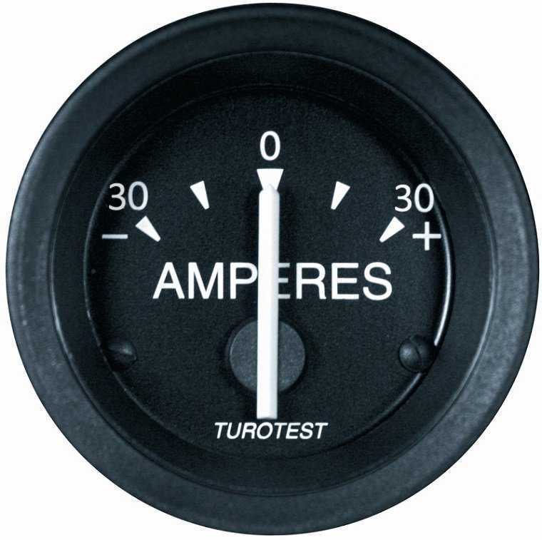 Amperimetro 60mm 30A Universal 0025423030