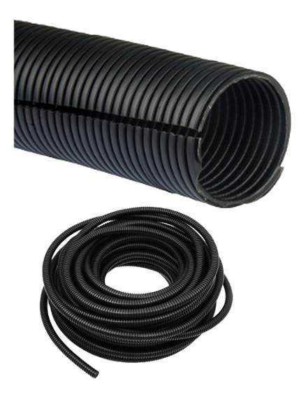 Espaguete Plastico 05mm Corrugado Rl 25 MTs