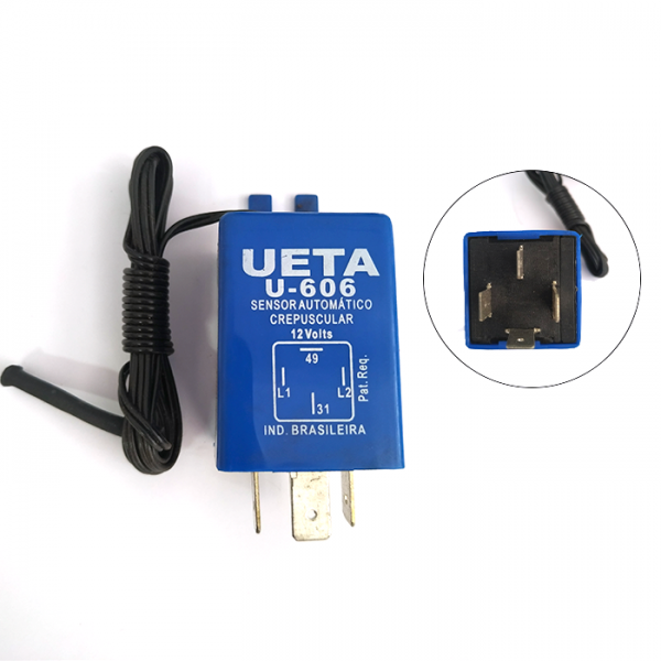 RELE C/SENSOR CREPUSCULAR 12V. UNIVERSAL